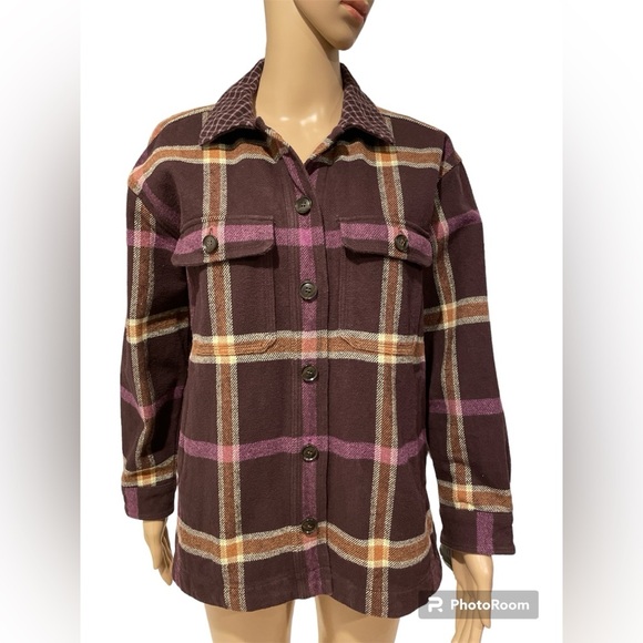 MADEWELL Tilda Shirt Jacket  size S - Picture 5 of 7